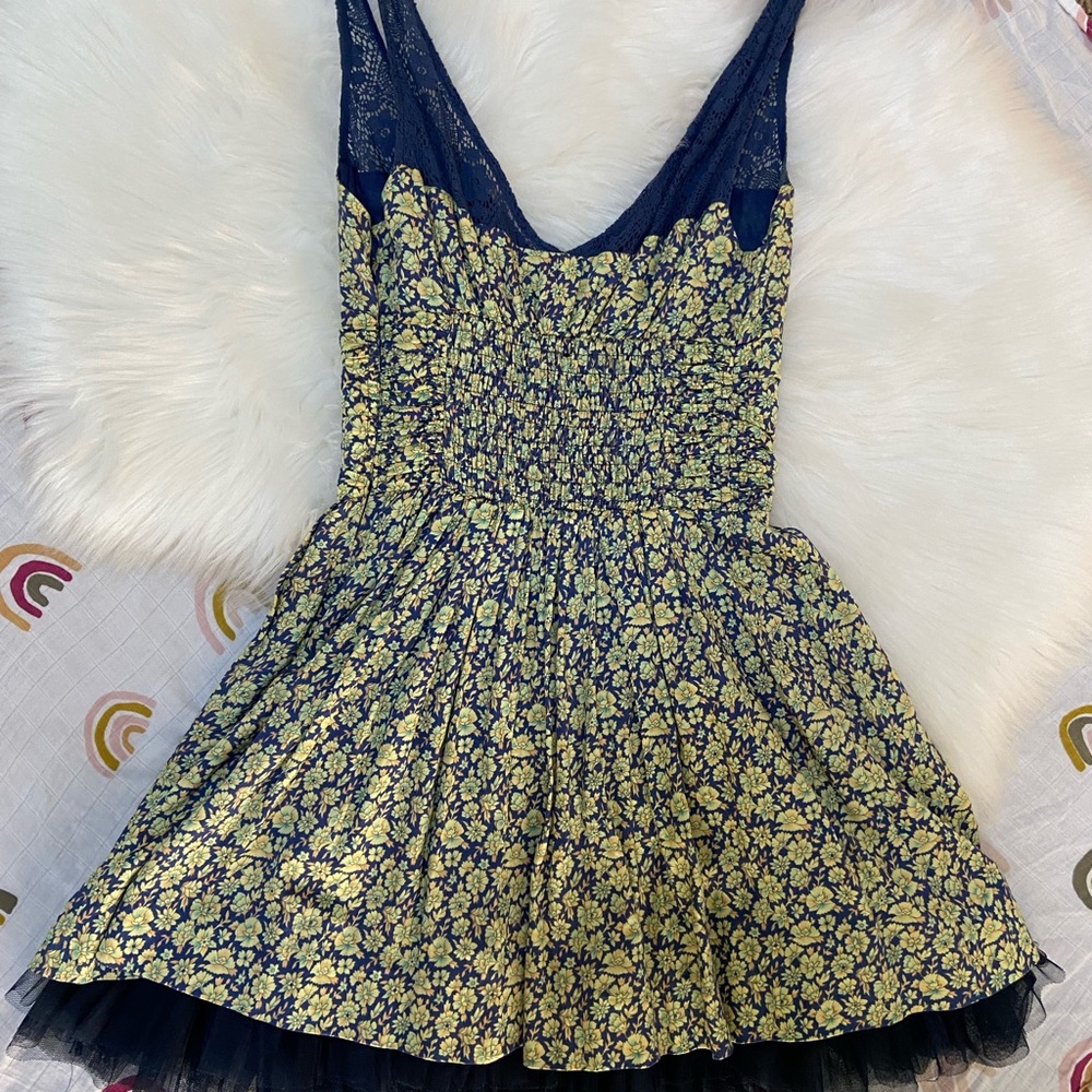 Free People Dazzling Ditsy Floral Tulle Dress